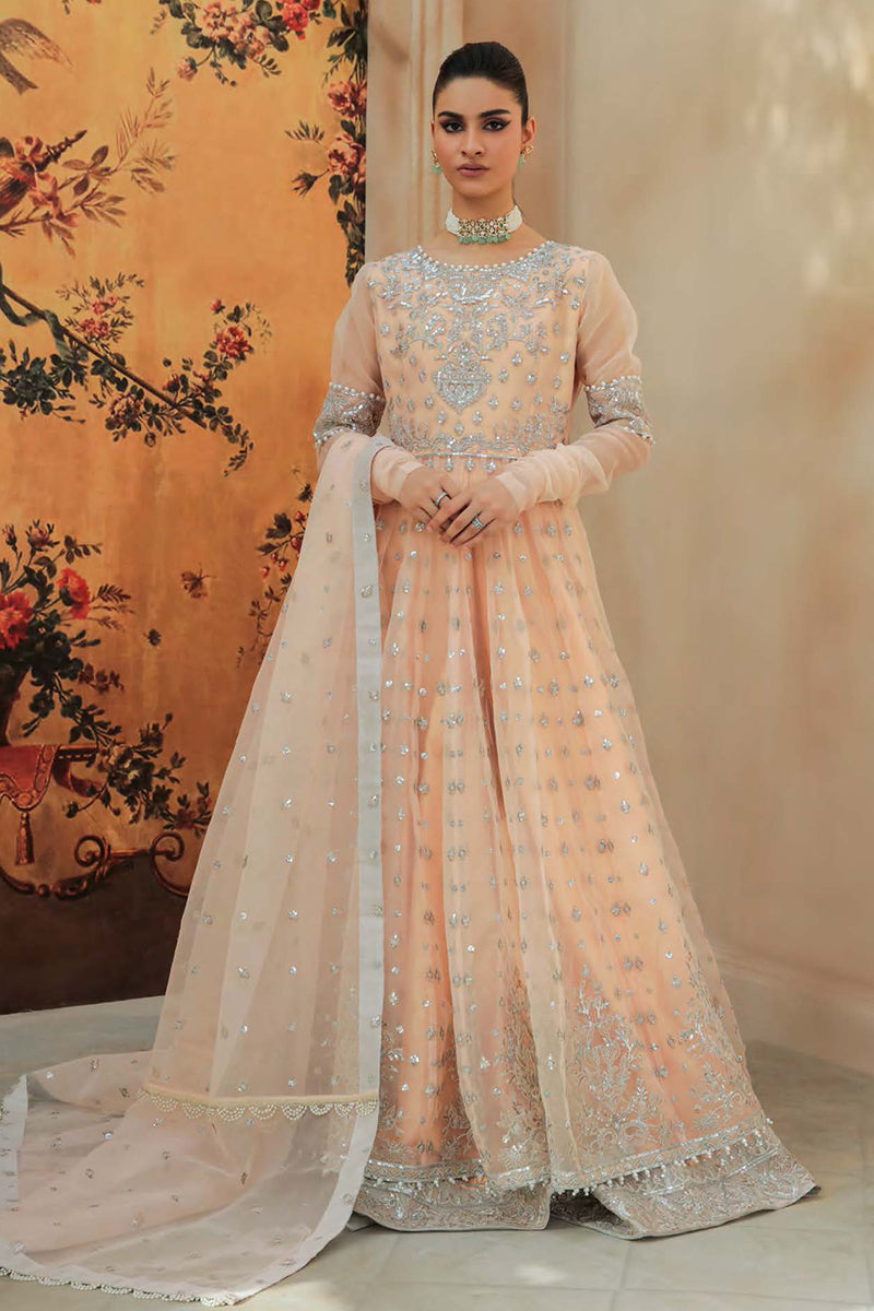 Freesia - Parizah Unstitched Embroidered Collection '22