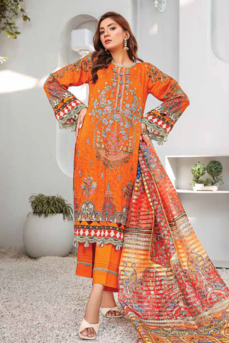 Lala - Kesa Embroidered Print Viscose Collection