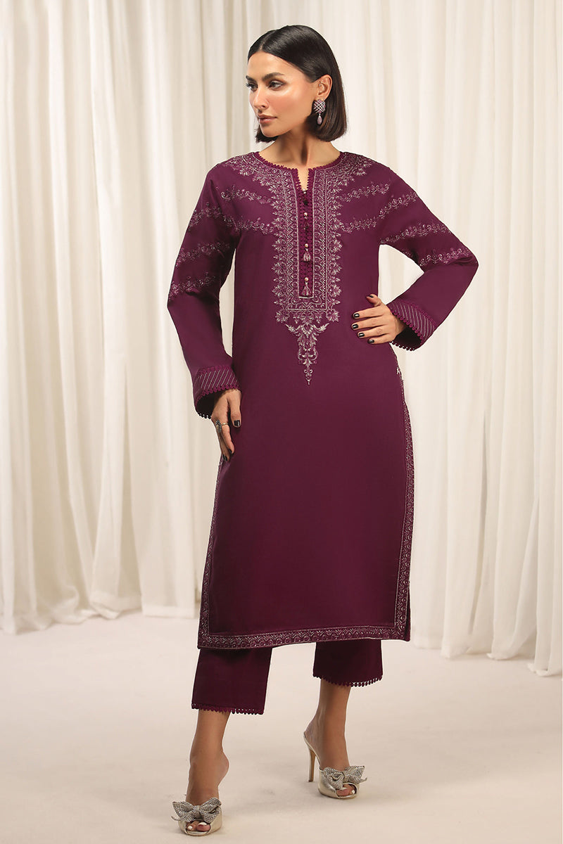 Asim Jofa - Winter Edit Cambric Self Jacquard