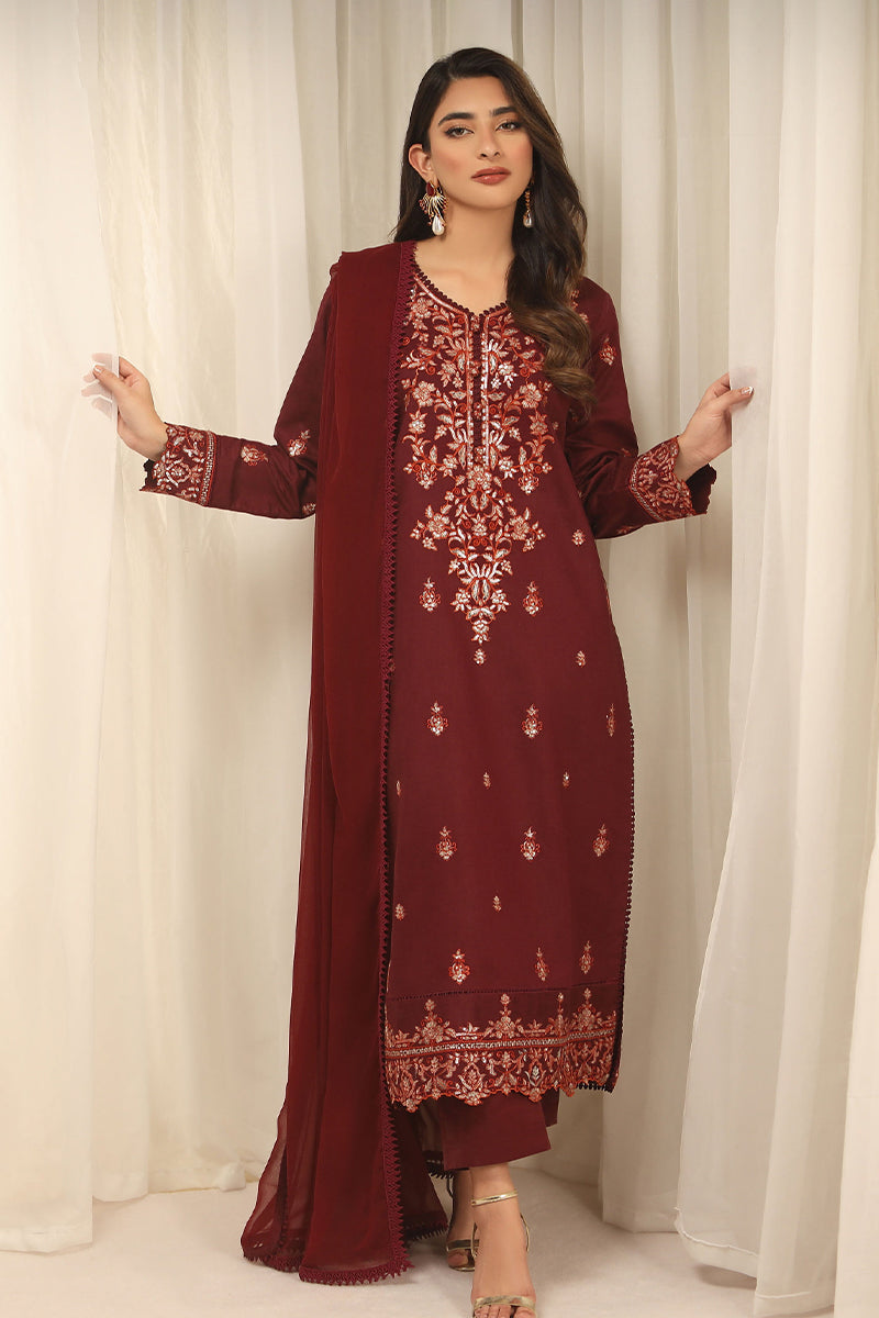 Asim Jofa - Winter Edit Cambric Self Jacquard
