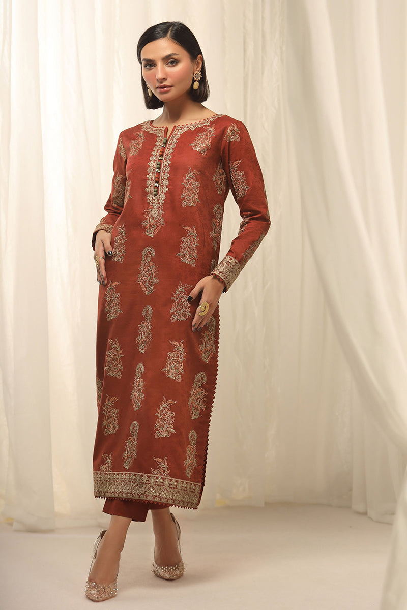 Asim Jofa - Winter Edit Cambric Self Jacquard