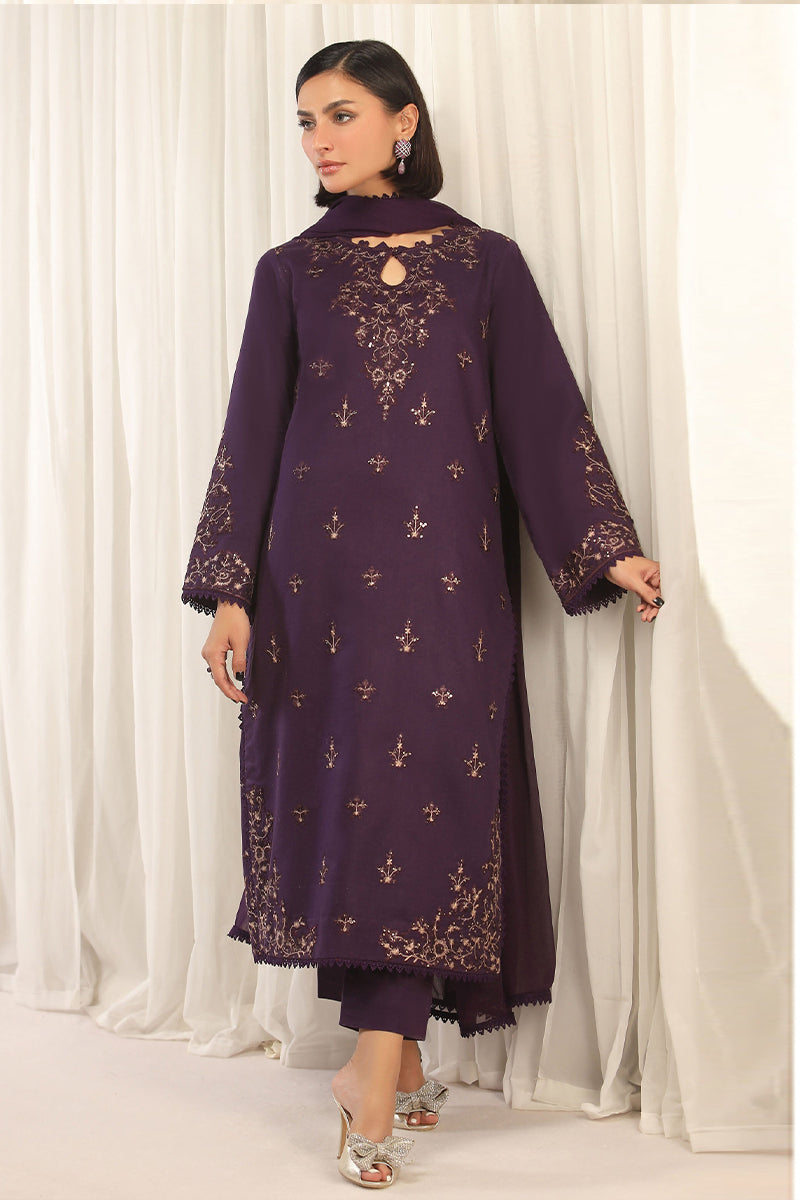 Asim Jofa - Winter Edit Cambric Self Jacquard