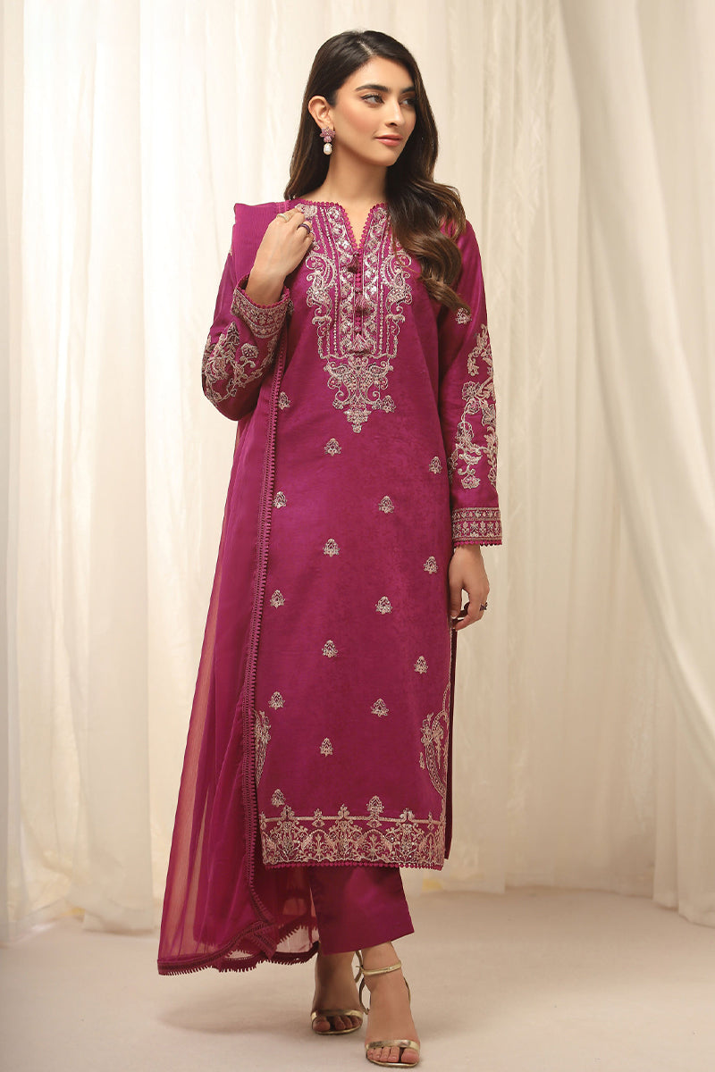 Asim Jofa - Winter Edit Cambric Self Jacquard