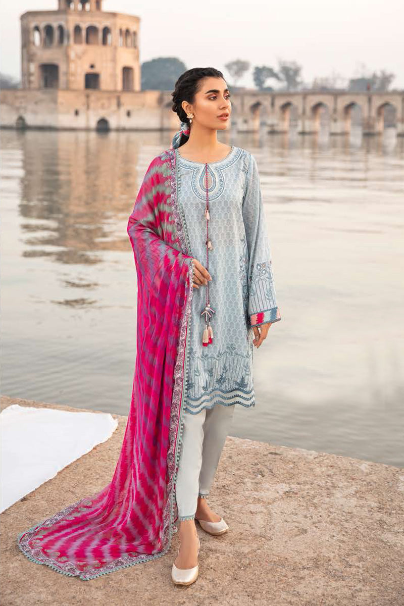 Mehrbano Premium Lawn Unstitched Collection 2022