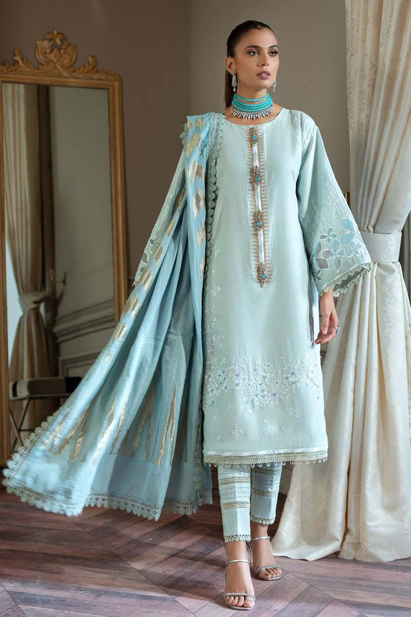 Nisa Hussain X Ittehad Luxury Lawn '22