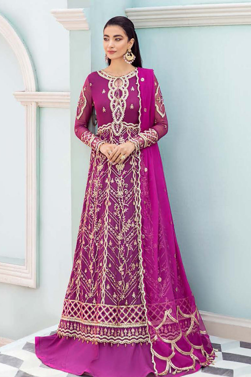 ROHEENAZ LUXURY KALIDAAR CHIFFON '22