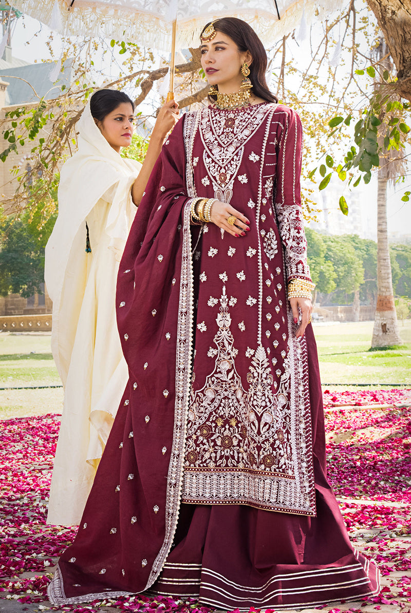 Asim Jofa - The Mughal Queen - Lucknowi Chikankari '23