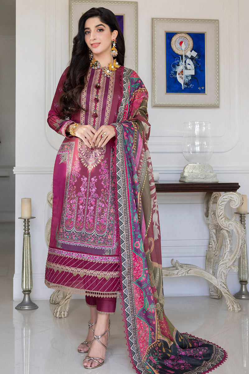 Asim Jofa Essentials - Prints+Embroidered Lawn Collection '23