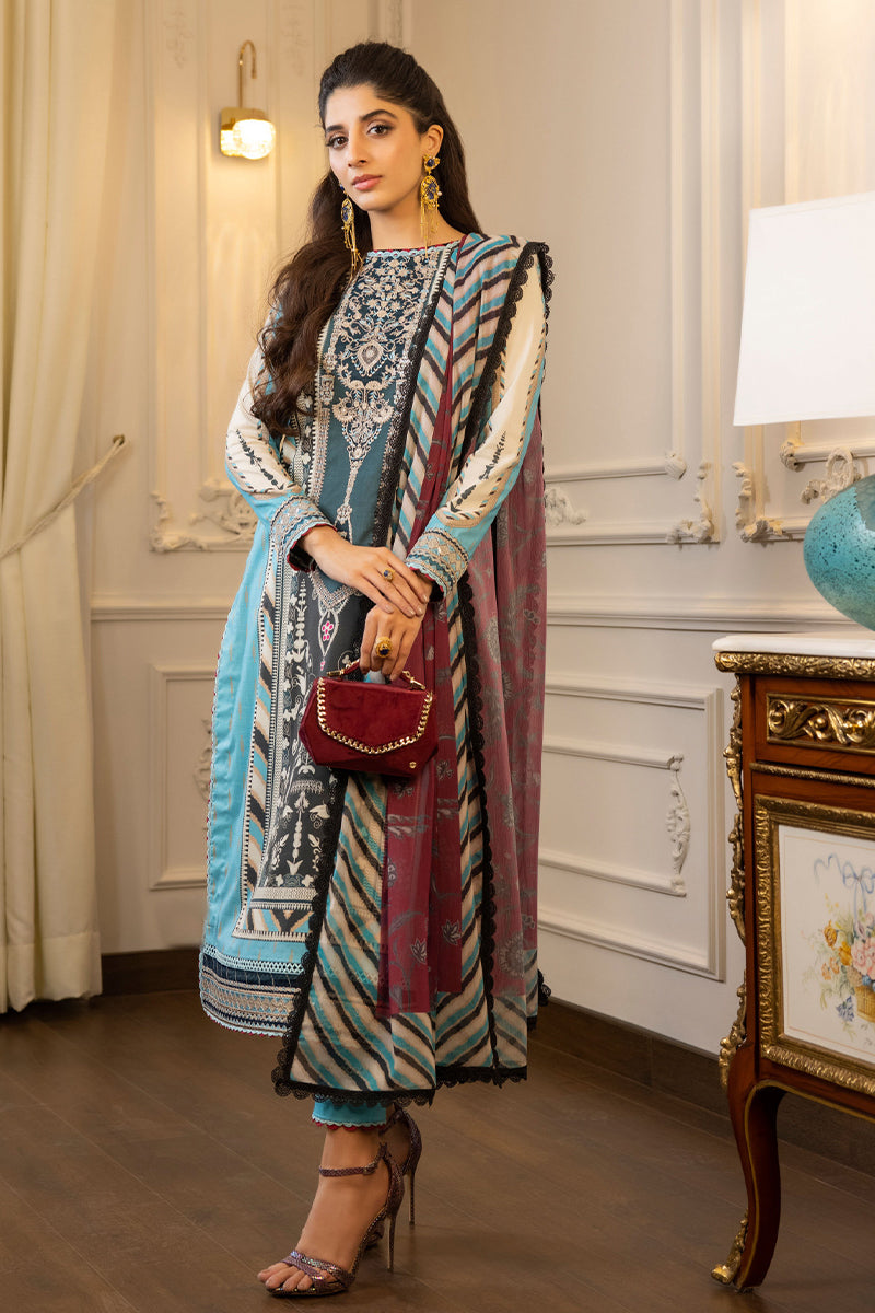 Asim Jofa Essentials - Prints+Embroidered Lawn Collection '23