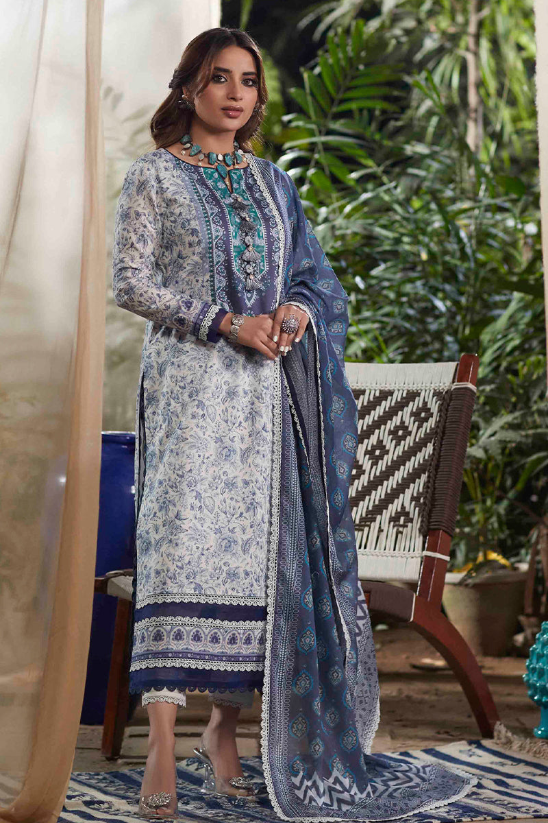 Asim Jofa Essentials - Prints+Embroidered Lawn Collection '23