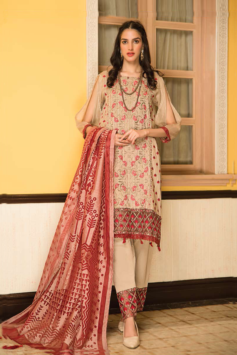 Gul Bagh Unstitched Premium Embroidered Lawn '22