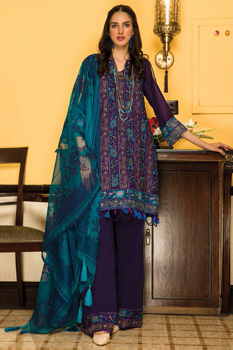 Gul Bagh Unstitched Premium Embroidered Lawn '22