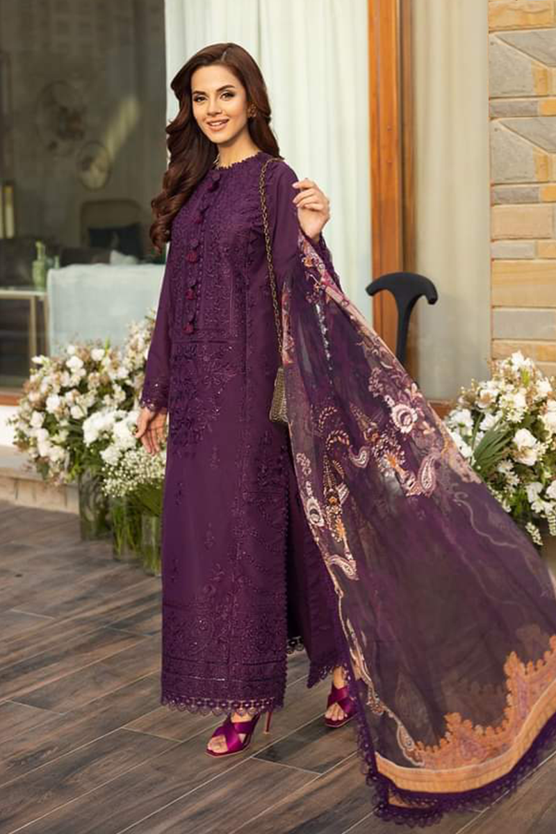 Aira - Unstitched Embroidered Lawn Collection '22