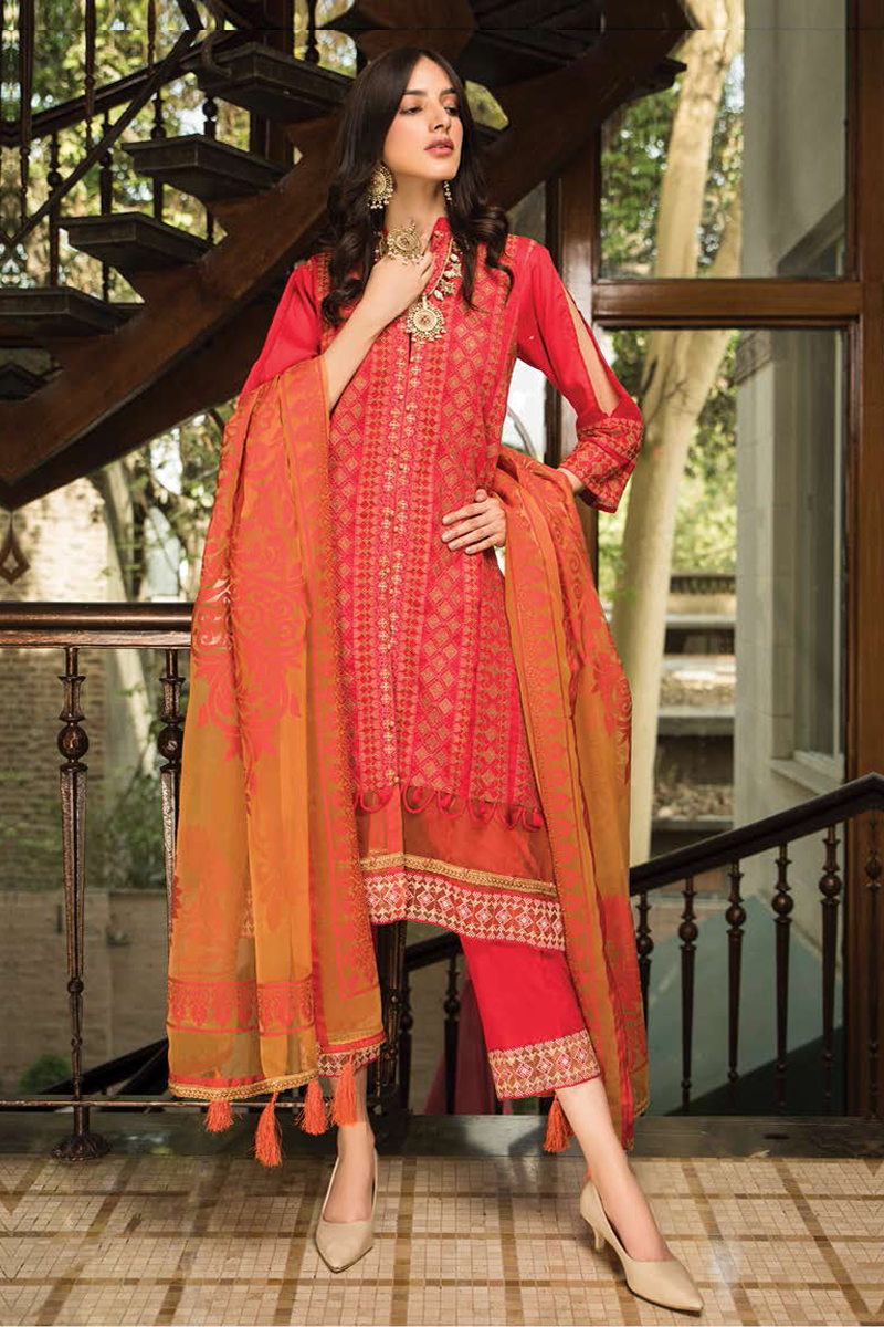 Gul Bagh Unstitched Premium Embroidered Lawn '22