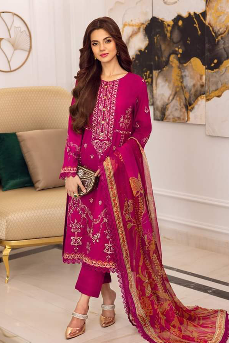 Aira - Unstitched Embroidered Lawn Collection '22