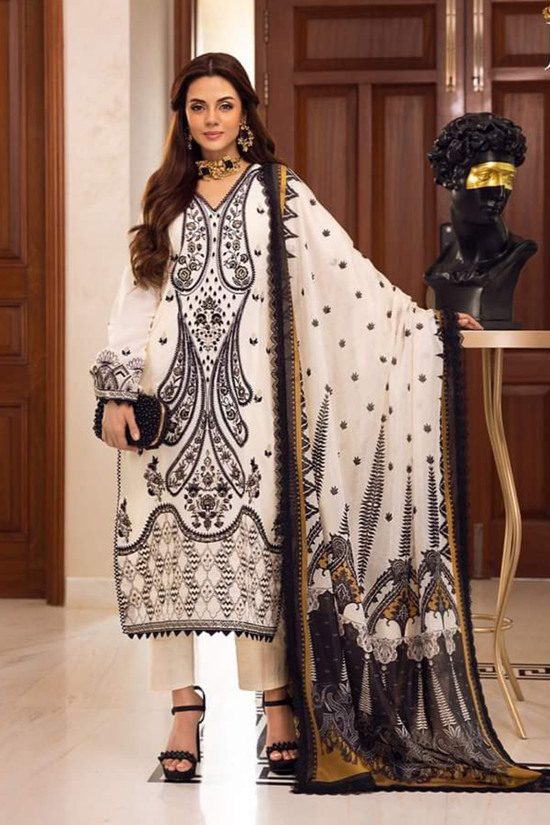 Aira - Unstitched Embroidered Lawn Collection '22