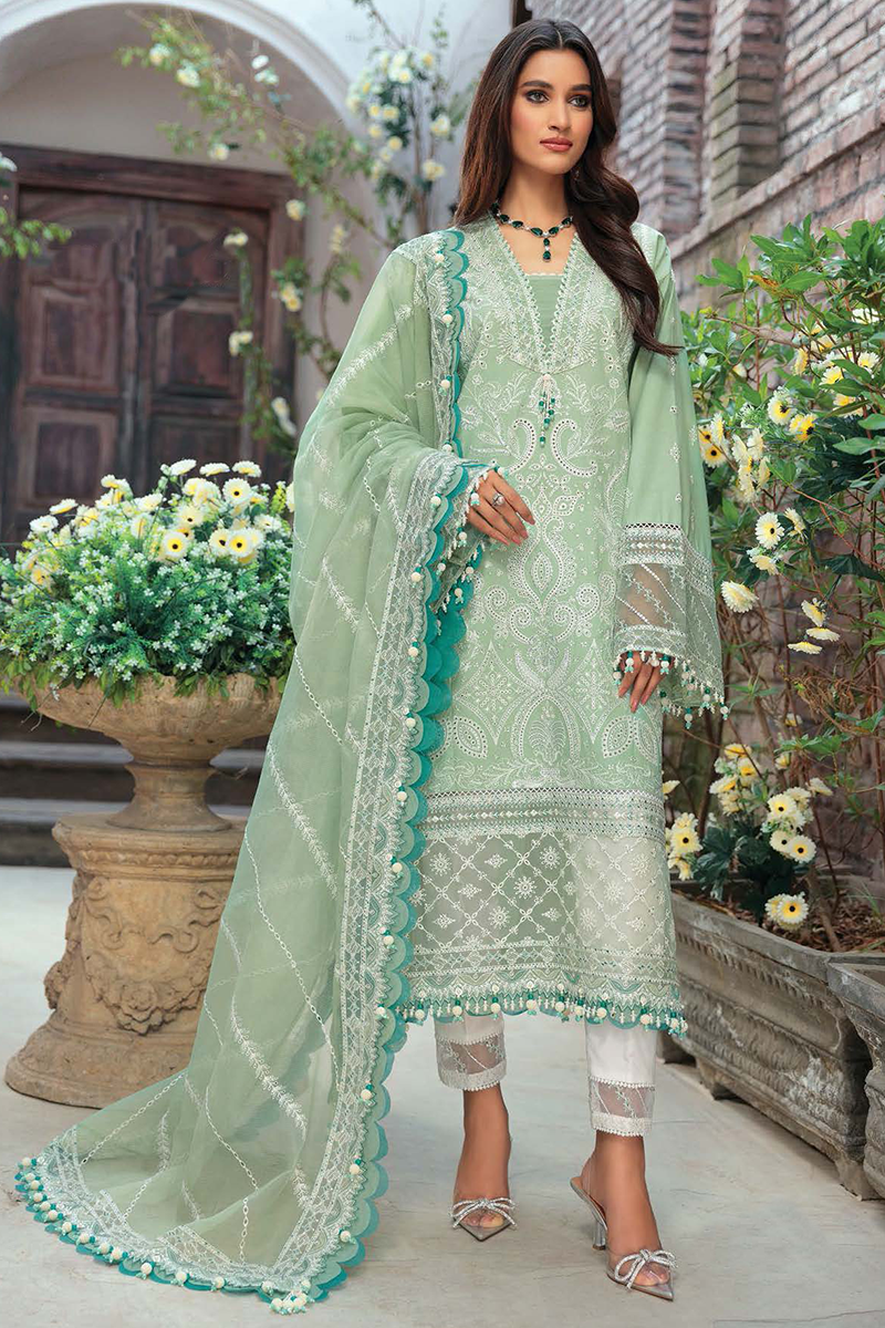 Anaya Chikankari Unstitched Luxury Lawn '22