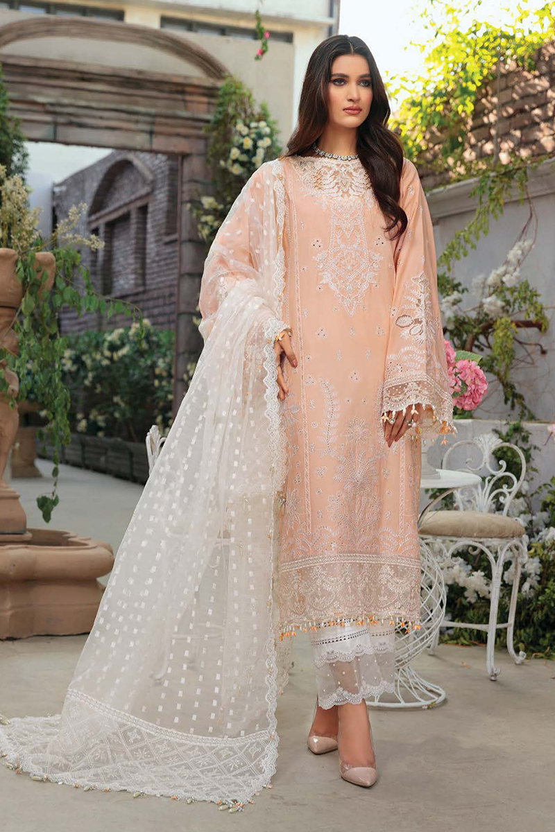 Anaya Chikankari Unstitched Luxury Lawn '22