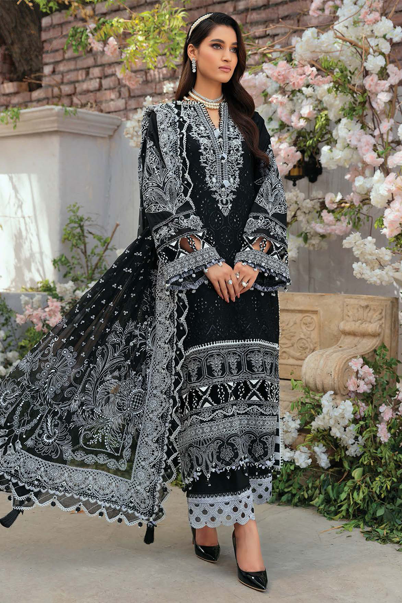 Anaya Chikankari Unstitched Luxury Lawn '22