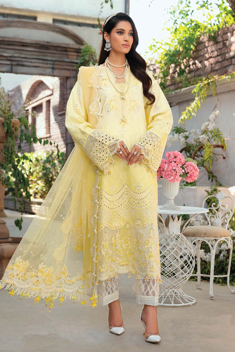 Anaya Chikankari Unstitched Luxury Lawn '22