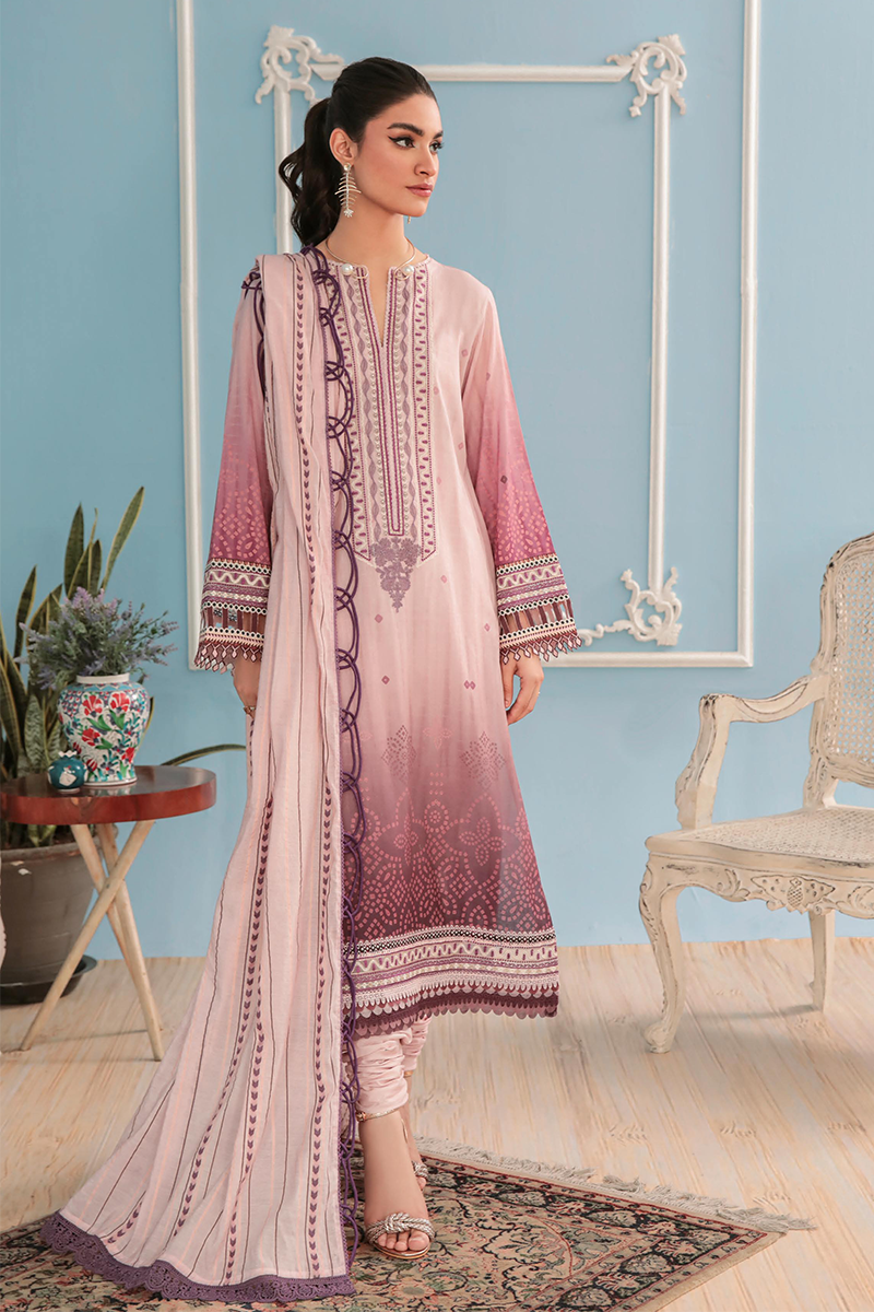 Faiza Faisal By Ittehad FNF Basics Unstitched Digital Printed Lawn '22