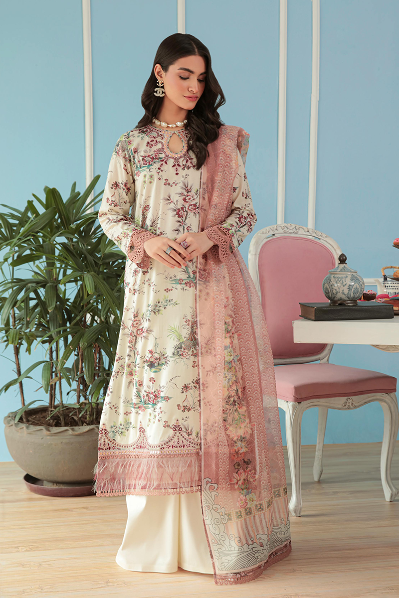 Faiza Faisal By Ittehad FNF Basics Unstitched Digital Printed Lawn '22