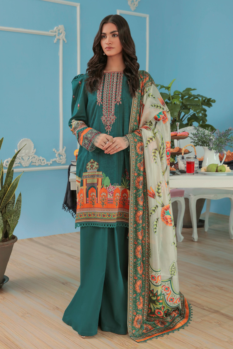 Faiza Faisal By Ittehad FNF Basics Unstitched Digital Printed Lawn '22