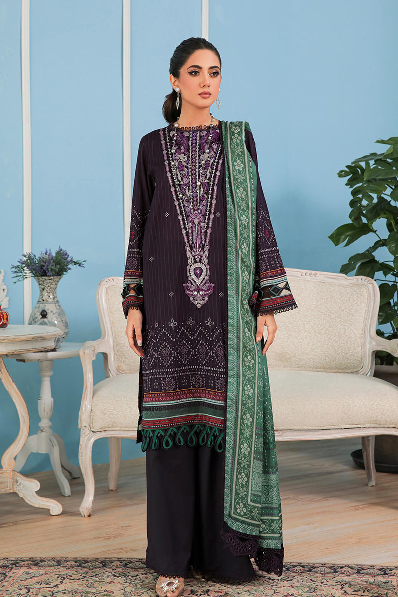 Faiza Faisal By Ittehad FNF Basics Unstitched Digital Printed Lawn '22