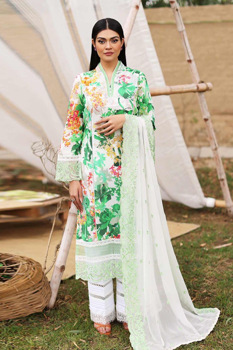 Sable V - Lila - Unstitched Lawn Collection '22