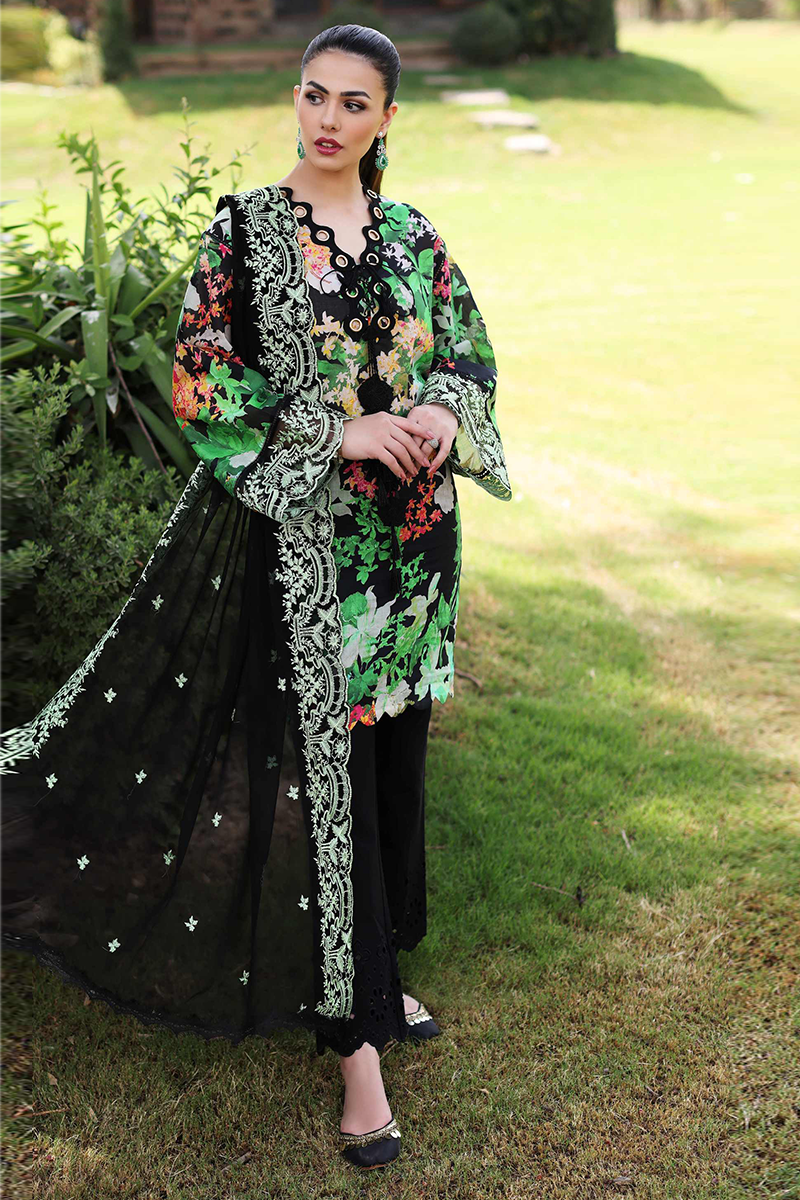 Sable V - Lila - Unstitched Lawn Collection '22