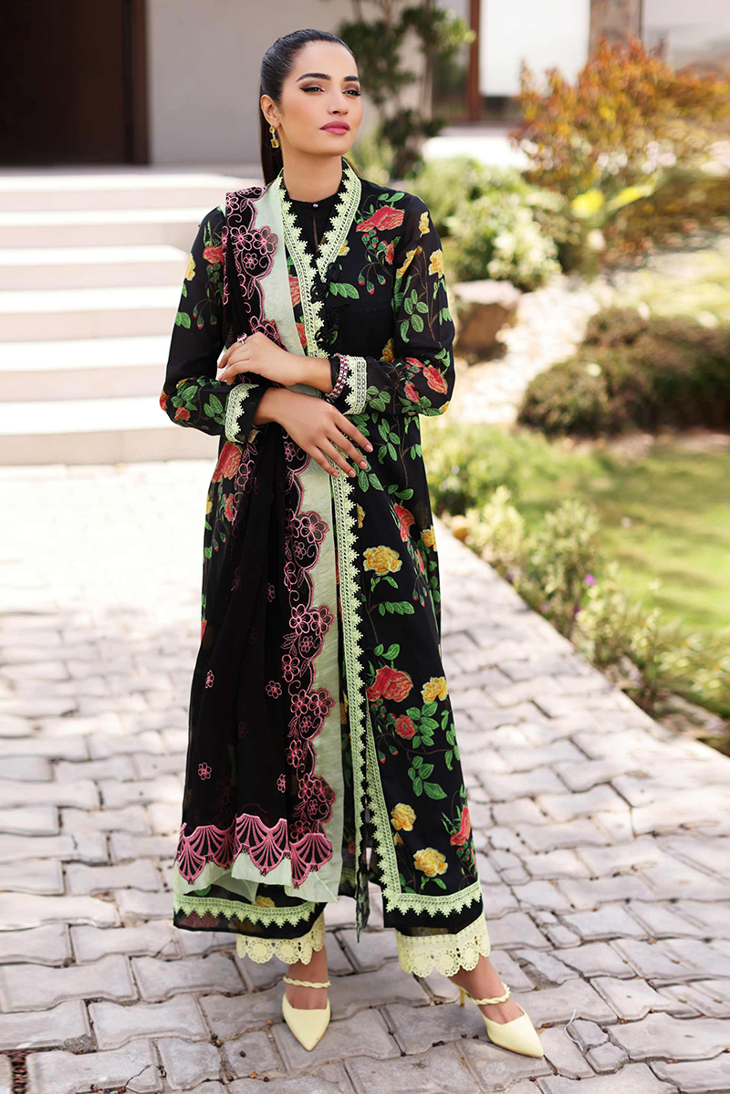 Sable V - Lila - Unstitched Lawn Collection '22