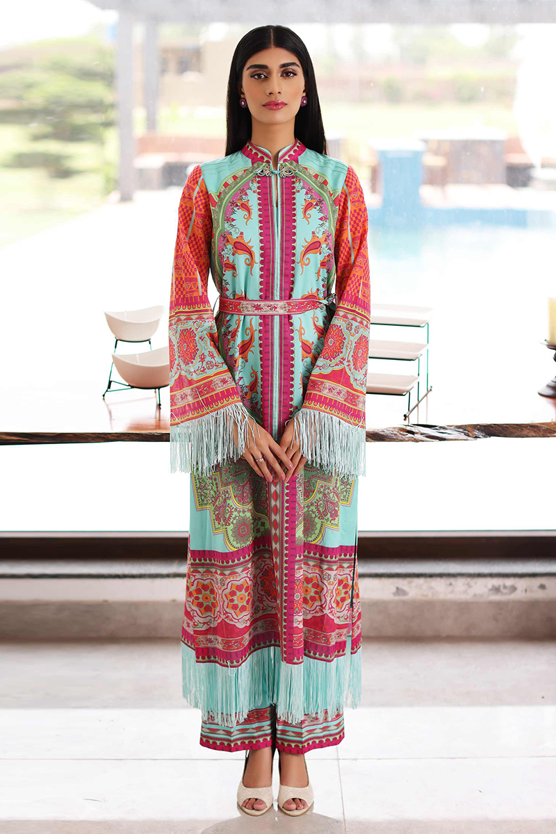Sable V - Lila - Unstitched Lawn Collection '22