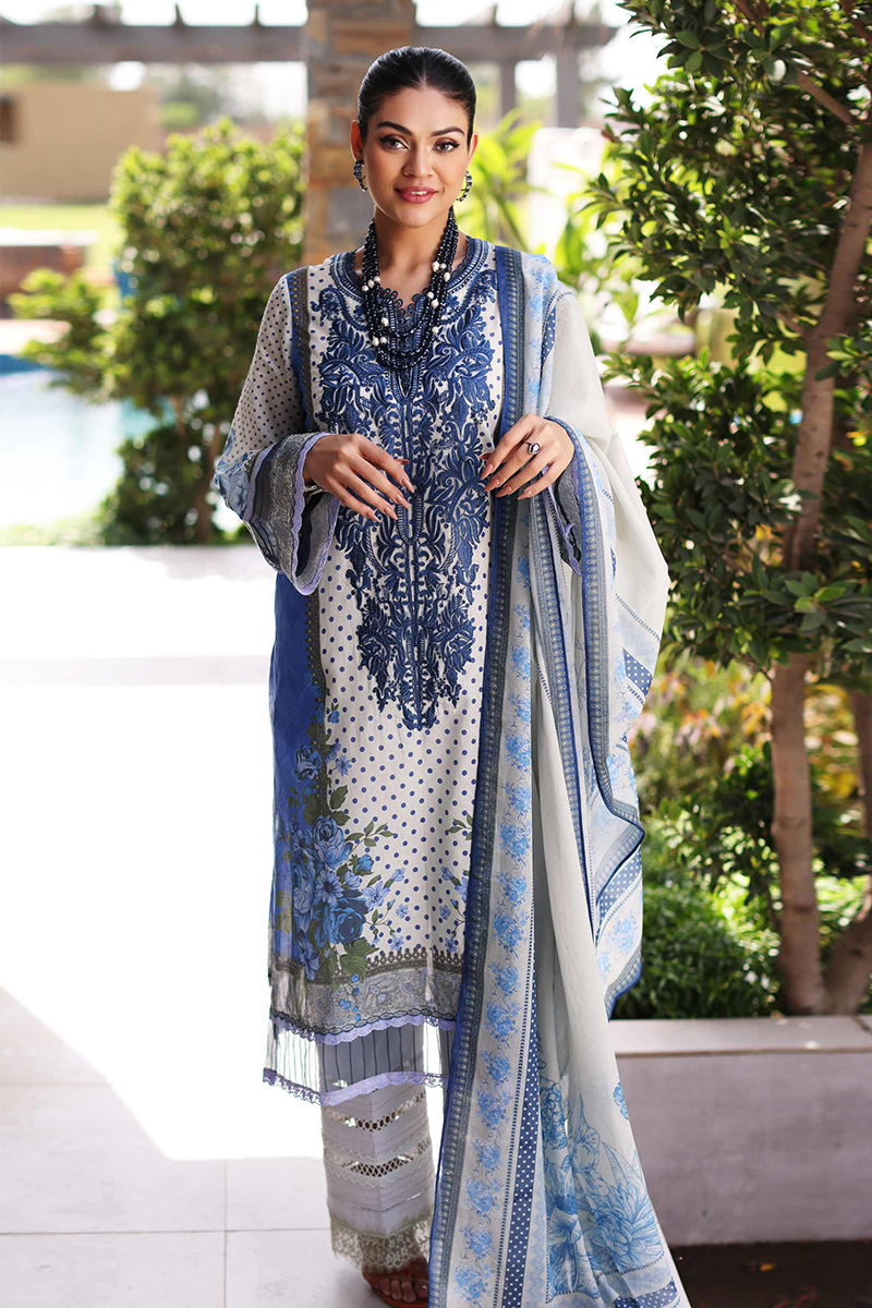 Sable V - Lila - Unstitched Lawn Collection '22