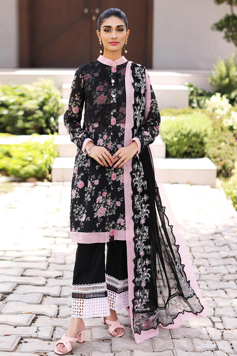 Sable V - Lila - Unstitched Lawn Collection '22