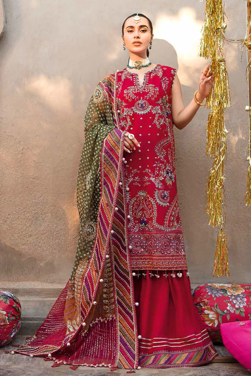 Nureh - Jhoomro - Unstitched Luxury Formals '22