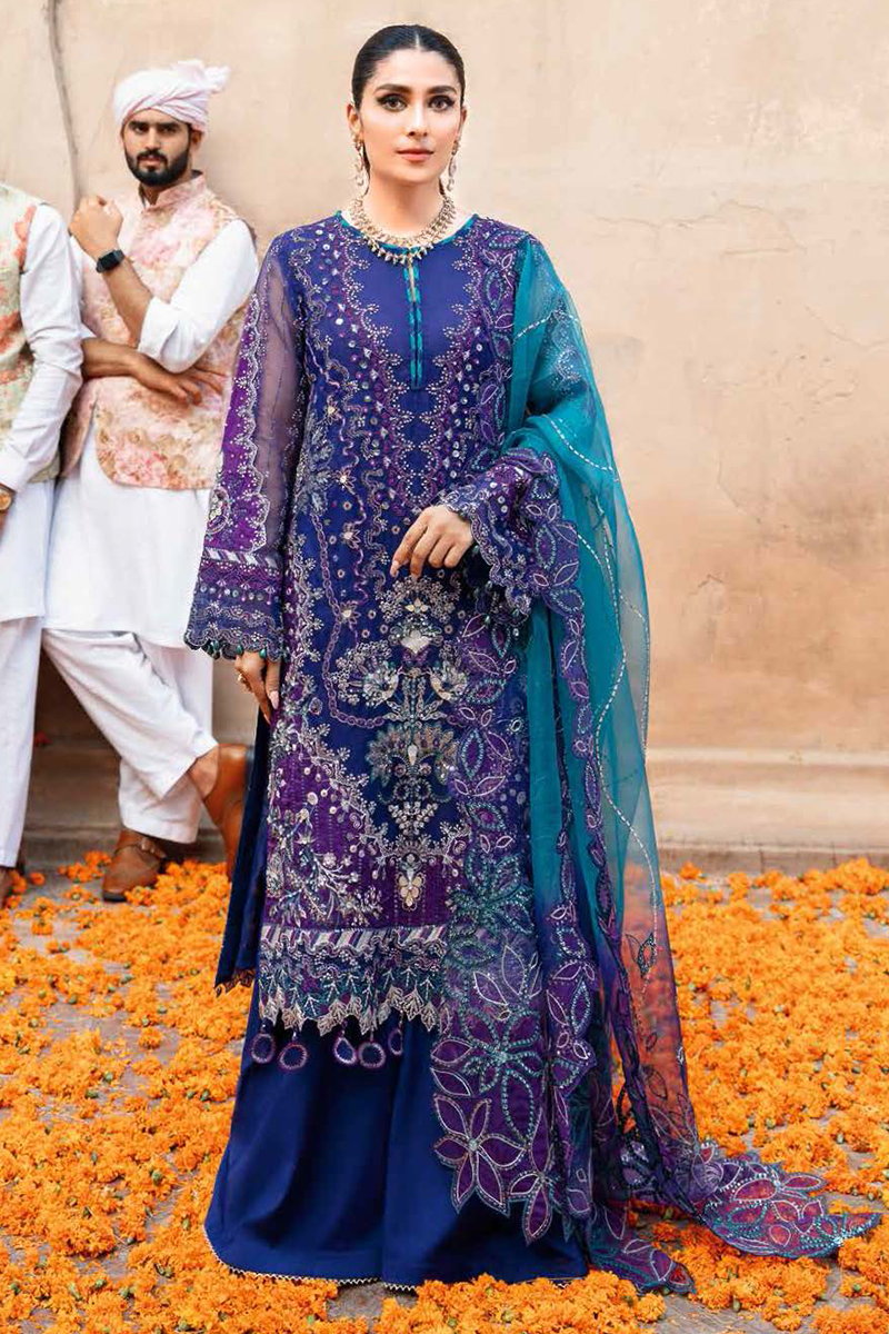 Nureh - Jhoomro - Unstitched Luxury Formals '22
