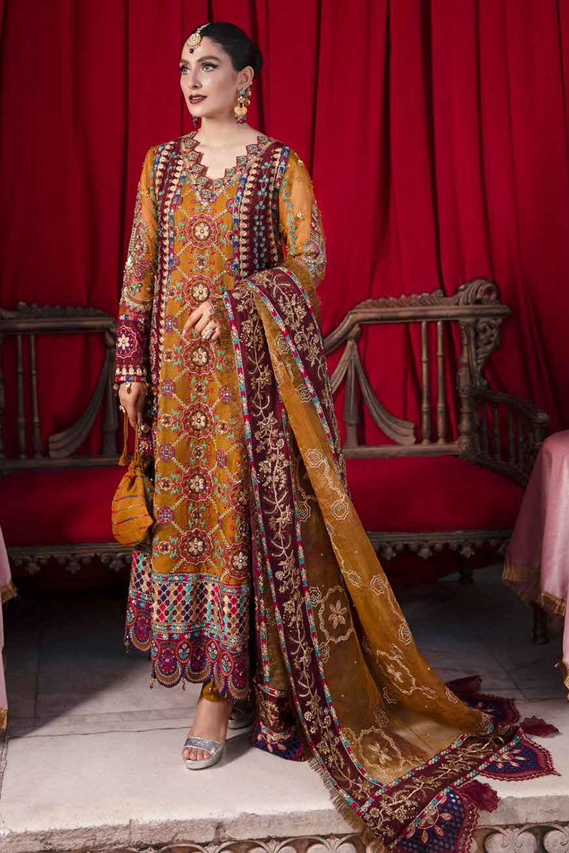 Nureh - Jhoomro - Unstitched Luxury Formals '22