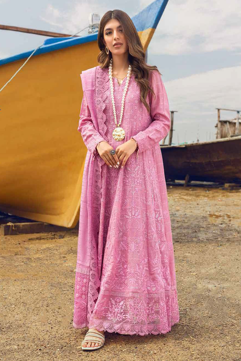 Nureh - Karavan - Unstitched Embroidered Karandi '22
