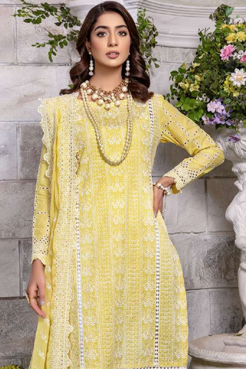 Zara Ali Chickankari Embroidered Collection'22