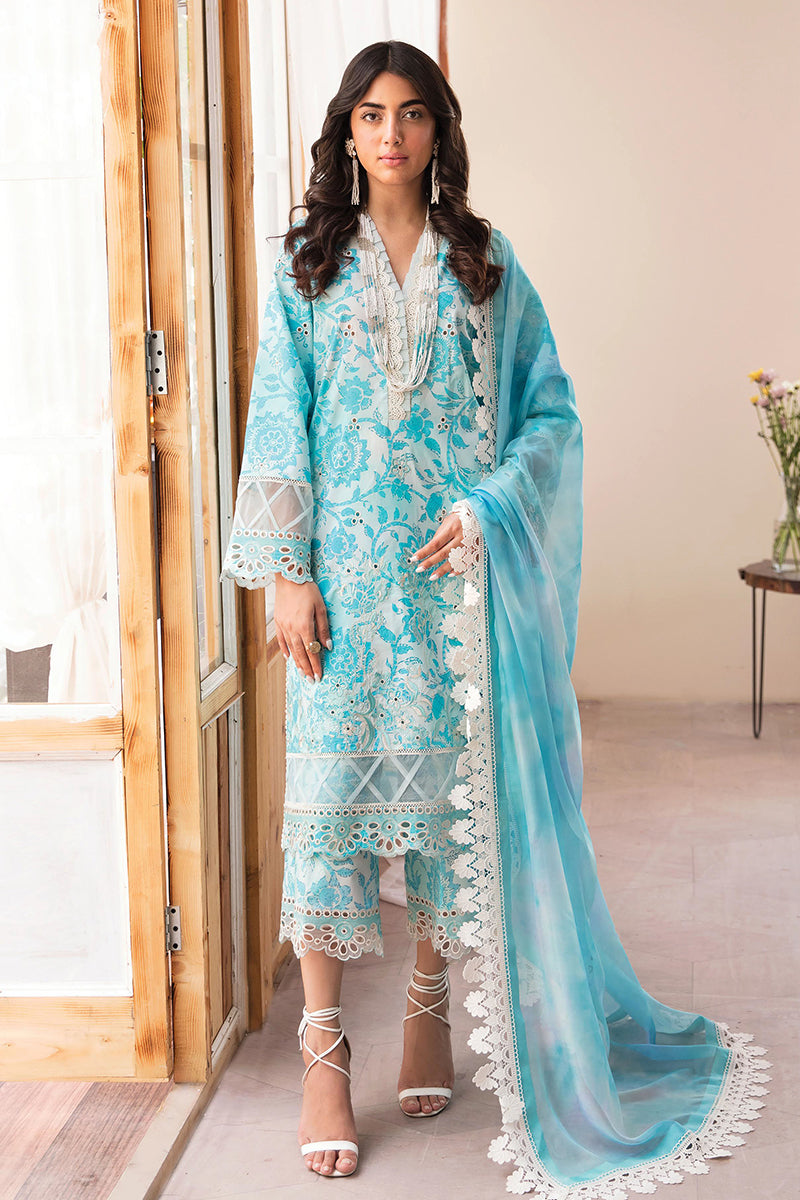 Ayzel by Afrozeh - Printkari Unstitched Lawn '23