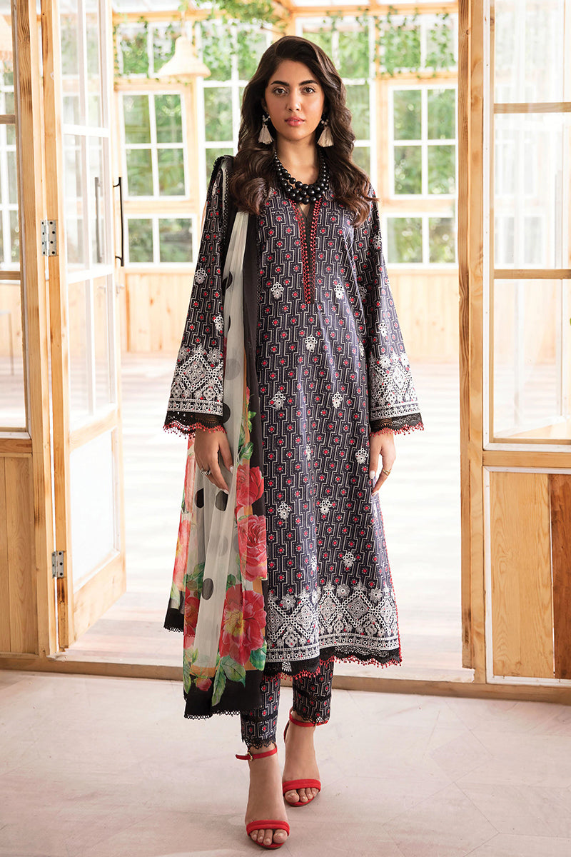 Ayzel by Afrozeh - Printkari Unstitched Lawn '23