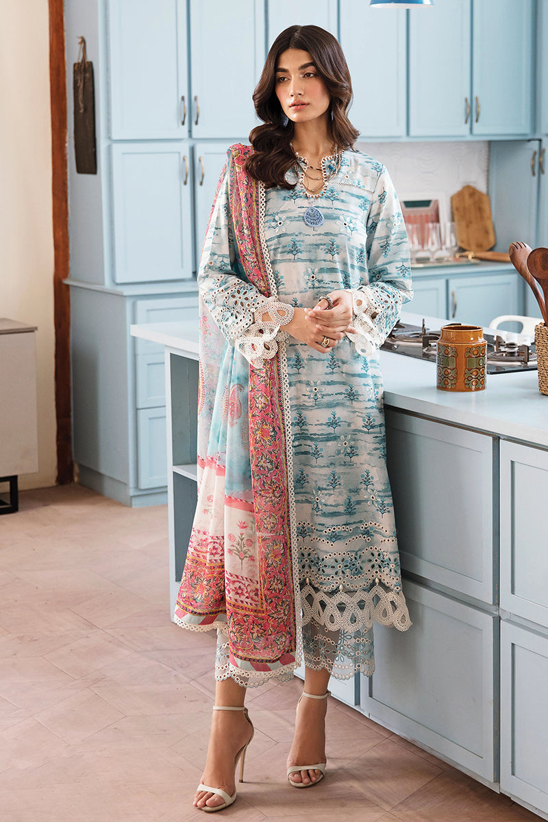 Ayzel by Afrozeh - Printkari Unstitched Lawn '23