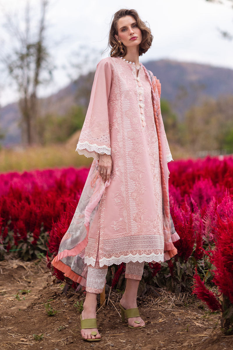 Mushq Hemline - The Secret Garden Lawn Collection '24