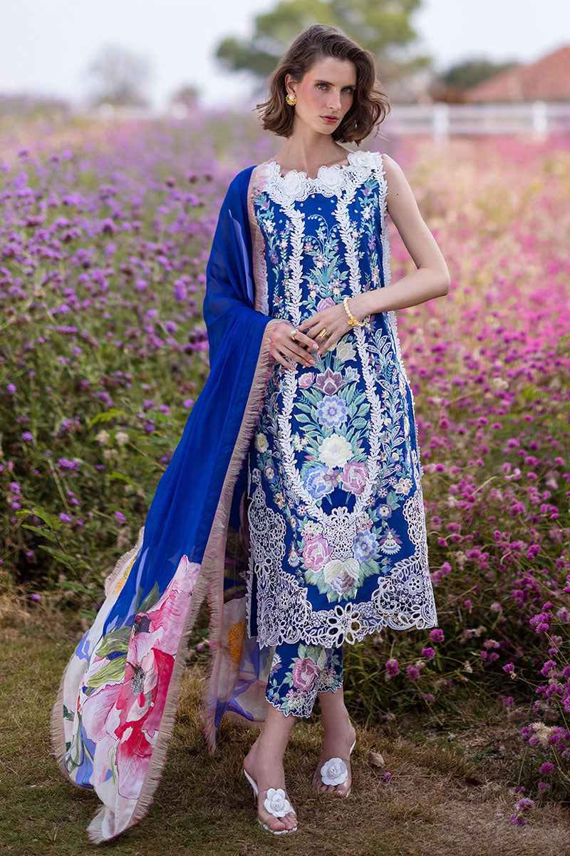 Mushq Hemline - The Secret Garden Lawn Collection '24