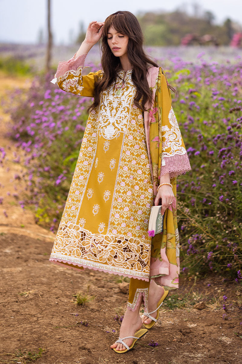 Mushq Hemline - The Secret Garden Lawn Collection '24