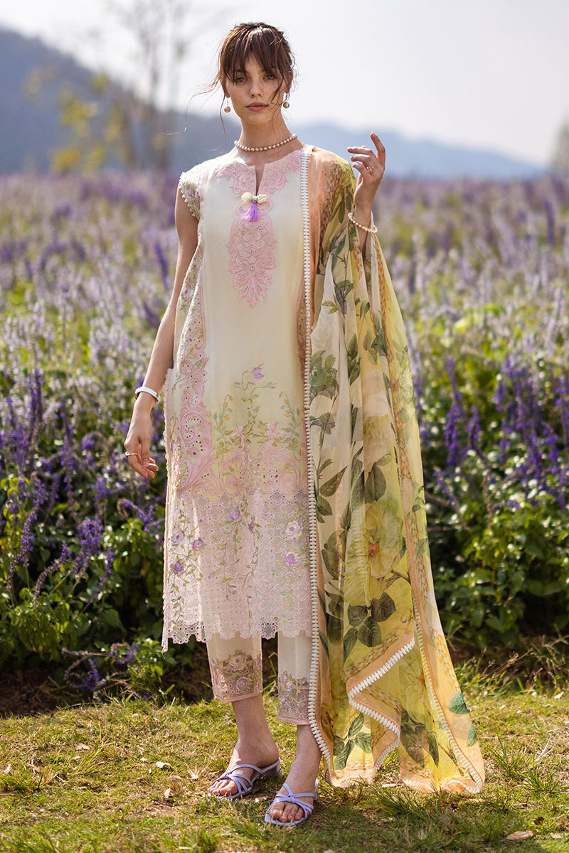 Mushq Hemline - The Secret Garden Lawn Collection '24