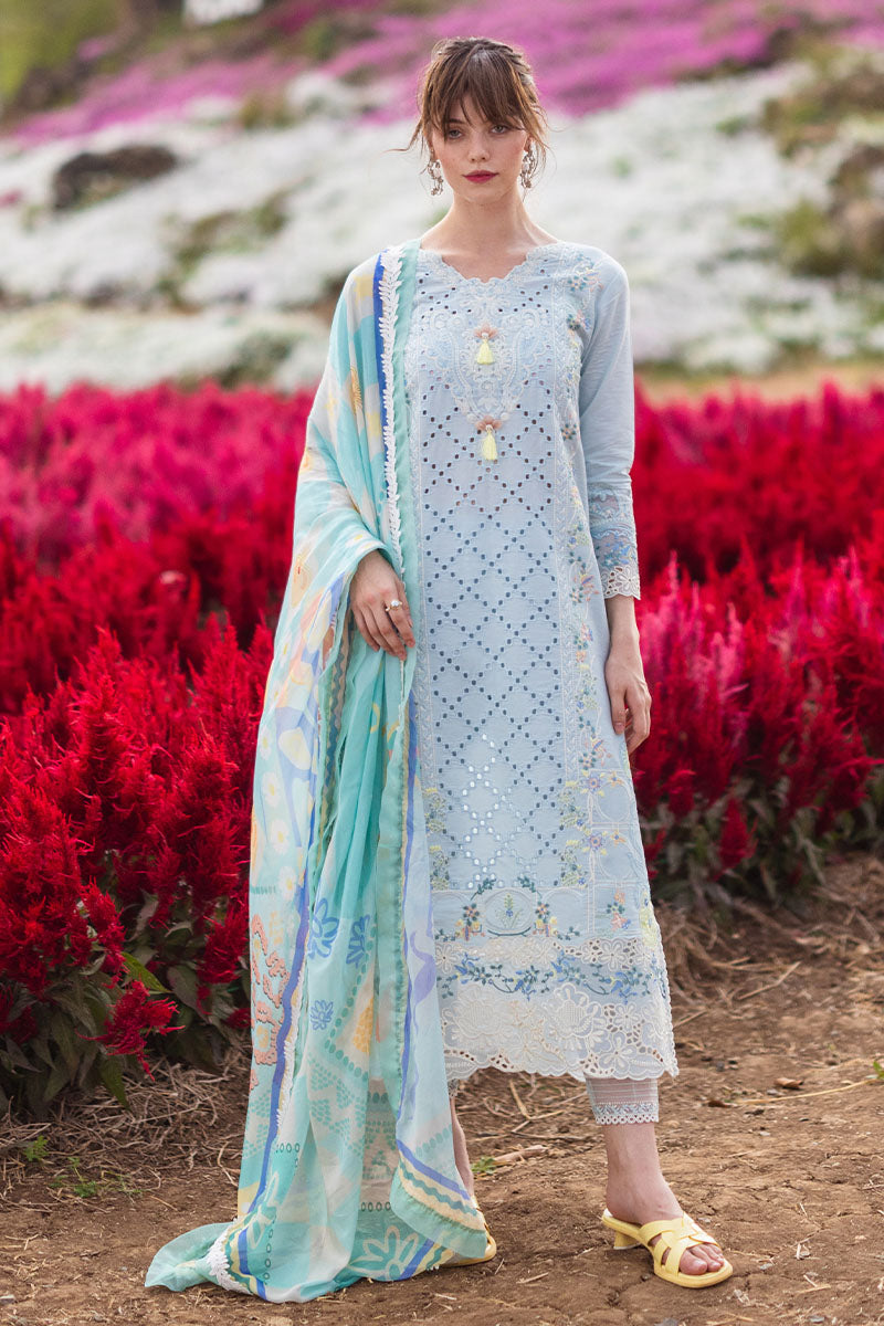 Mushq Hemline - The Secret Garden Lawn Collection '24