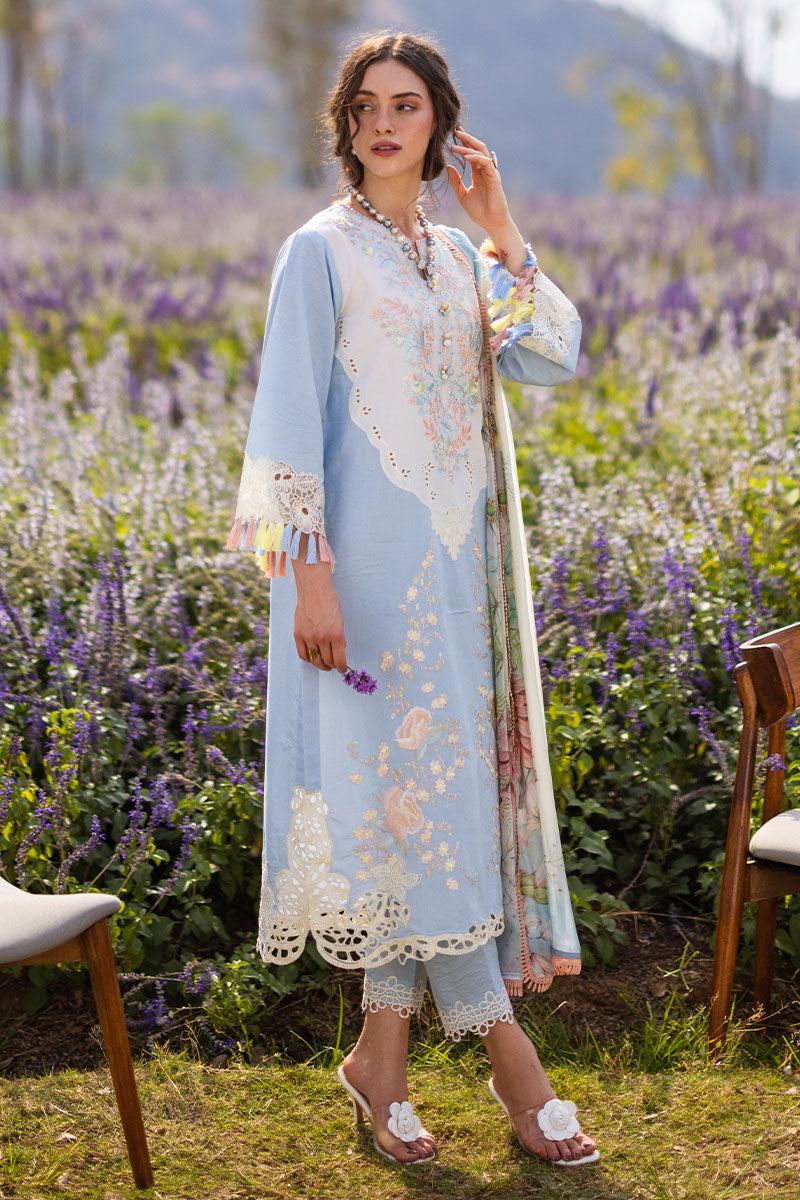 Mushq Hemline - The Secret Garden Lawn Collection '24