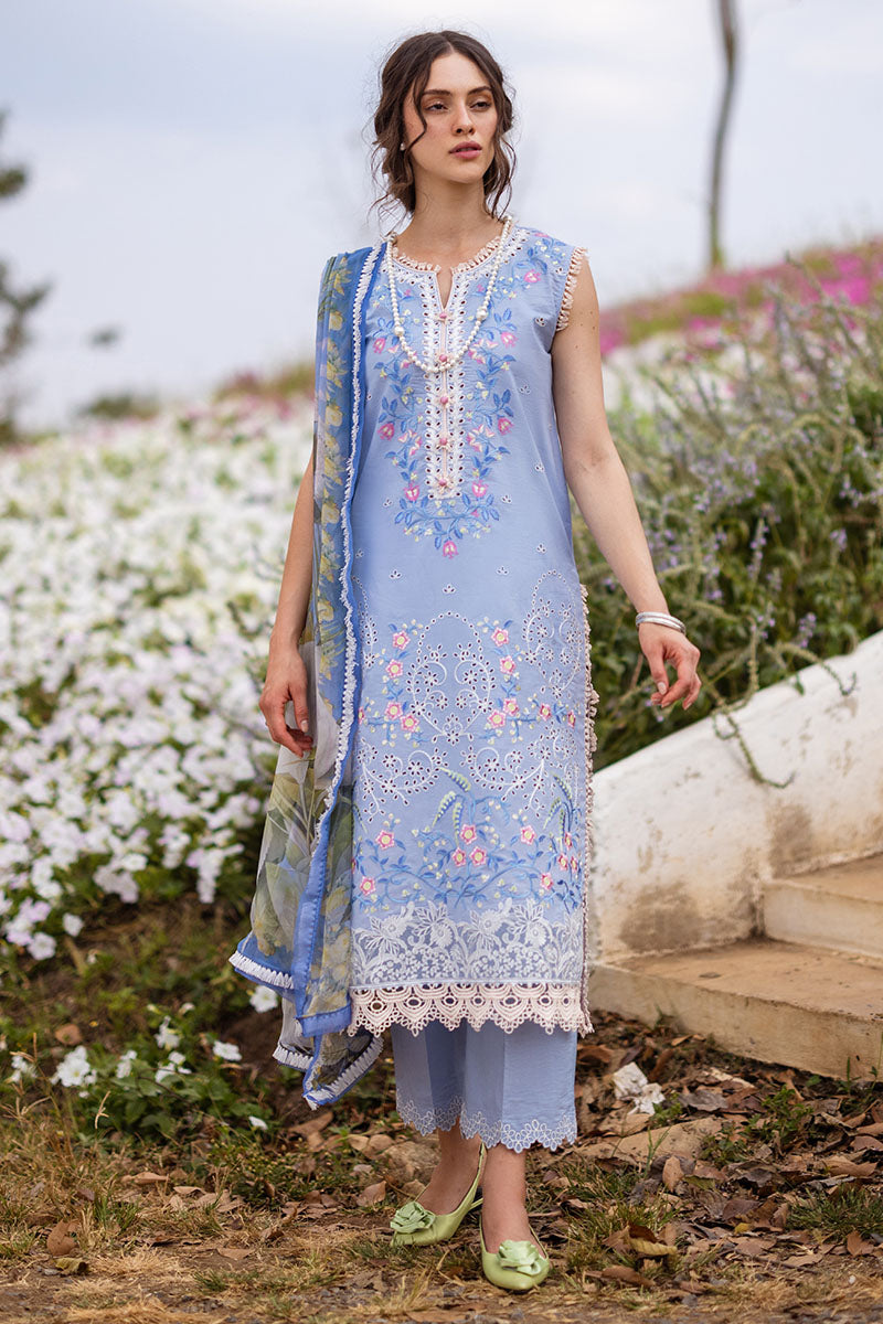 Mushq Hemline - The Secret Garden Lawn Collection '24