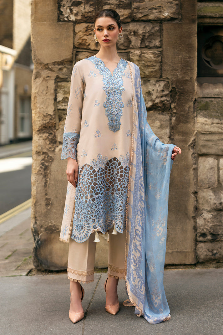 Mushq - Hemline Odyssey Chikankari Lawn Collection '24